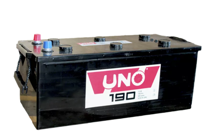 Акумулятор вантажний UNO 6CT-190Ah Аз (UNO190)